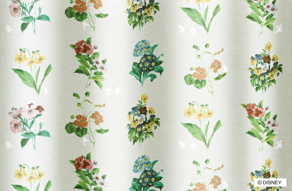 能洗进入1朵迪士尼蕾丝窗帘100*133cm"米奇/古董花"