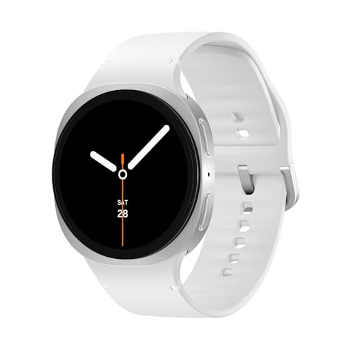 Samsung Galaxy Watch8 44粍|しろがね色|スマートウォッチ 本体 尻っぽ|Samsung完全無欠 国内置き目品|2025年発売|Felica相応う|5非同期転送モード+IP68|Bluetooth v5.3|Dual GPS積み上げる|電話を掛ける役立つこと|最大限度30時