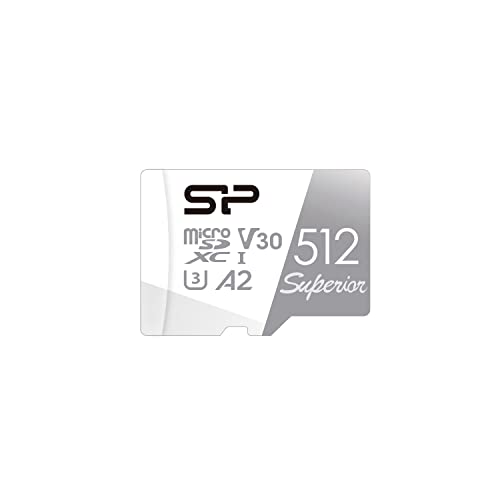 ケイ素樹脂力強さ microSD 512GB Nintendo Switch 動くこと突き止める済 4K相応う UHS-I U3 V30 A2 判定基準 Ultra 固定ディスク 相応う 大収容能力 最大限度迅速さ100MB/s 5年引きうける SP512GBSTXDA2V20SP SDメモリーカード-メモリーカード