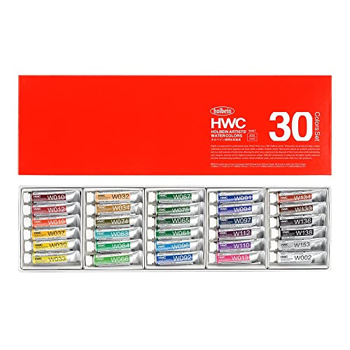 ホルベイン 澄み切った水彩画絵の具 W407 5ml 30色仕掛ける 3407
