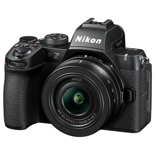 Nikon ニコン Z50II 16-50 VRレンズキット ミラーレス一眼カメラ 初心者向け イメージングレシピ対応 自分らしさの色表現 APS-C Vlog 小型 コンパクト 人 動物認識 旅行 内蔵フラッシュ 商品レビュー 一眼レフ 4K UHD|ネコサン商店