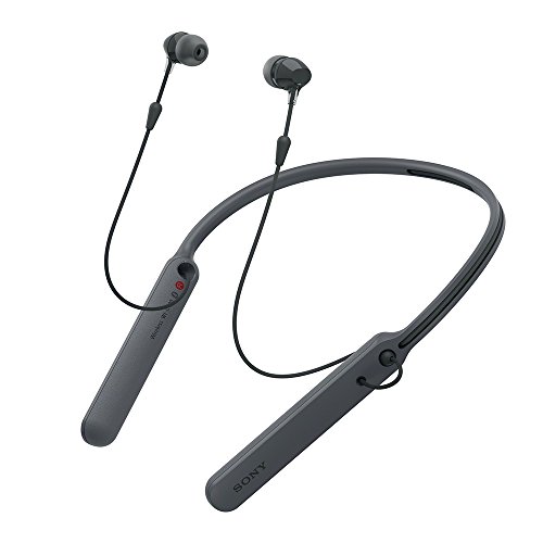 ソニー ワイヤレスイヤホン WI-C400 : Bluetooth対応 最大20時間連続再生 カナル型 マイク付き 2017年モデル ブラック WI-C400 B｜ネコサン商店