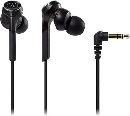 オーディオテクニカ SOLID BASS カナル型 イヤホン 有線 重低音 ハイレゾ音源対応 ブラック ATH-CKS770X BK