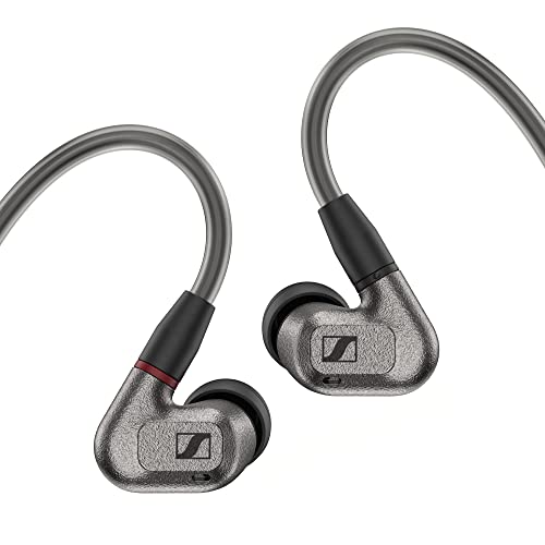 Sennheiser ゼンハイザー 有線イヤ電話機 IE 600, 活動的 カナル型 オーディオ整理保存用具 ハイエンド MMCX 非結晶性ジルコニウム原料品 高遮音性  国内定まり品