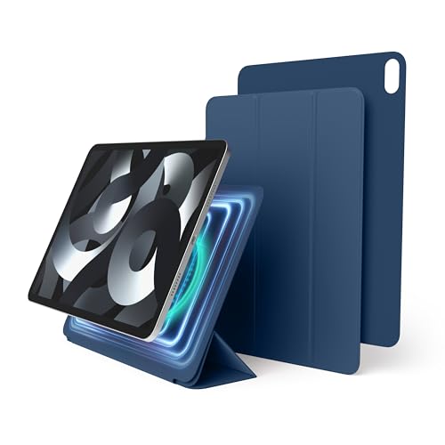 elago iPad Air 第5世代 Air4 /iPad Pro 11 2018 対応 スタンド ケース カバー 強力 マグネット 式 角度調整 可能 iPadスタンド Apple Pencil 2 充電 可能 ホルダー 付 / 2段階 角度