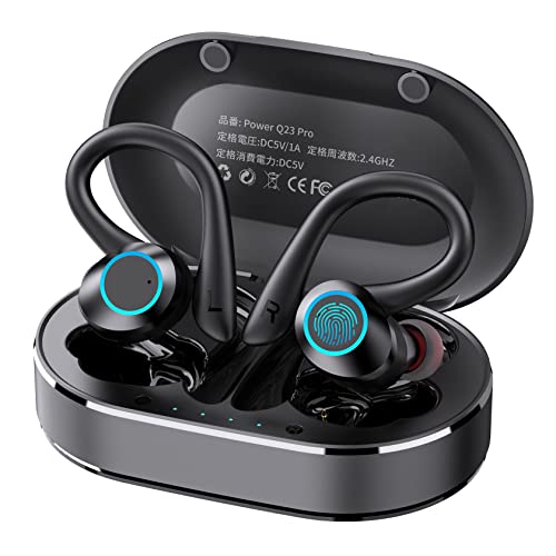 【楽天市場】2023年 bluetooth イヤホン ワイヤレスイヤホン 耳掛け bluetooth 5.1 ランニング イヤホン マイク内蔵