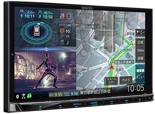 楽天市場】ケンウッド カーナビ MDV-M808HDW 7V型/200mmワイドモデル