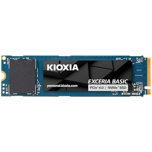 キオクシア KIOXIA 内蔵 SSD 1肺結核 PCIe Gen4 4 NVMe 2.0d M.2 Type 2280 (最大限度読み込む:7,200MB/s) BiCS FLASH 5年引き受ける EXCERIA ベーシック SSD-CK1.0N4B/N 国内置き目