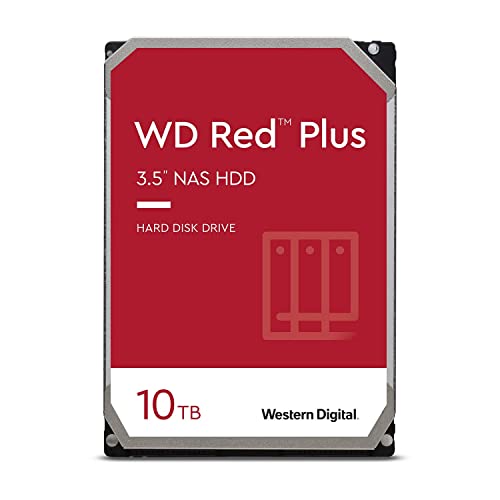 Western Digital ウエスタンデジタル WD Red Plus 内蔵 HDD 固定ディスク 10結核症 CMR 3.5in SATA 7200rpm 現ナマ256MB NAS 製造会社引きうける3年 WD101EFBX-EC  国内定め事取りまわし