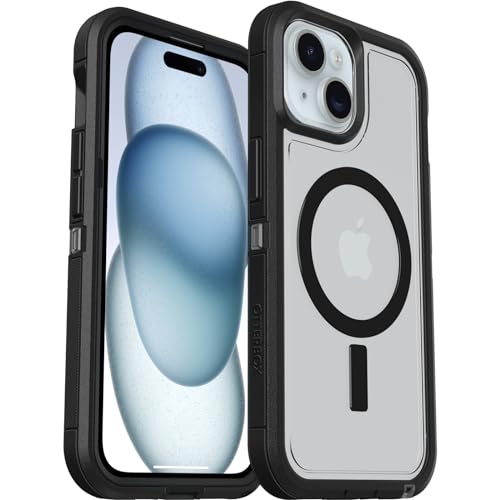 国内置き目品 OtterBox Defender XT Clear iPhone 15用入れもの DarkSide 米軍MIL標準尺度手に入れる オッターボックス