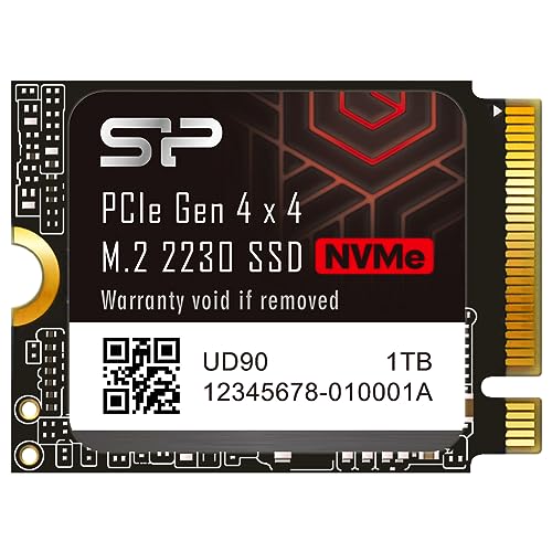 ケイ素樹脂力強さ 1結核症 NVMe 4.0 Gen4 PCIe M.2 2230 SSD R/W 5,000/3,200 MB/s Steam Deck相応う UD90 2230 SP01KGBP44UD9007