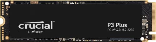 Crucial P3 Plus 2TB PCIe Gen4 3D NAND NVMe M.2 SSD 最大5000MB/秒 - CT2000P3PSSD8