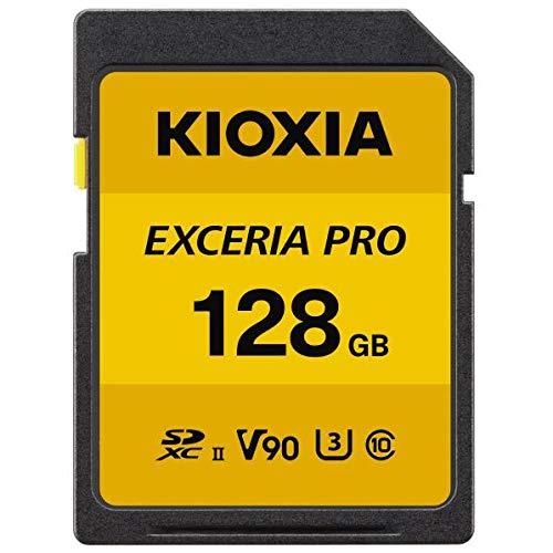 KIOXIA EXCERIA PRO SDXC UHS-II 記憶装置歌留多 128G KSDXU-A128G