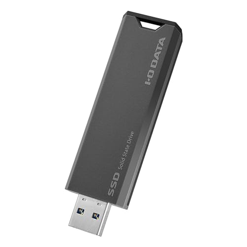 IODATA 突っ支い棒SSD 2結核症 薄墨色 黒いこと 小型 弾丸道路移らす 携帯型 なおなお書き5/Windows/Mac/Chromebook USB 10Gbps (USB 3.2 Gen 2)相応う 日本製造業者 SSPS-US2GRE