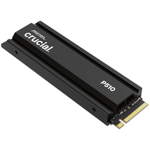 Crucial(クルーシャル) P510 2結核症 ヒートシンク付き添い人 3D NAND NVMe PCIe5.0 M.2 SSD 最大限度10,000MB/秒 CT2000P510SSD5-JP 国内定まり引き請ける品