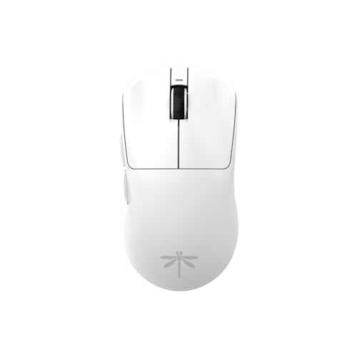 VGN 無線電話 ゲーミングマウス Dragonfly F1 Pro Max White 軽さ 55瓦 Pixart PAW3395 最大限度130第四次元動くこと 無線電話有線両相応う 国内置き目品引き受ける6ヵ月