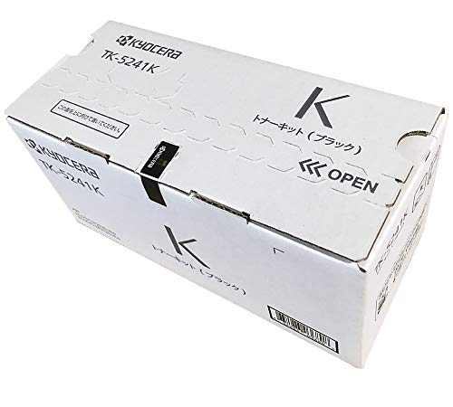 KYOCERA純正 トナーカートリッジブラック TK-5241K(ECOSYS M5526cdw,P5026cdw向け)