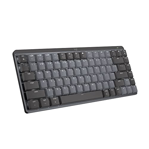 ロジクール KX850MSG MX MECHANICAL MINI for Mac ミニマリスト ワイヤレス メカニカル パフォーマンス キーボード US配列 茶軸 タクタイル テンキーレス 静かな打鍵感 Logi Bolt bluetooth USB|ネコサン商店