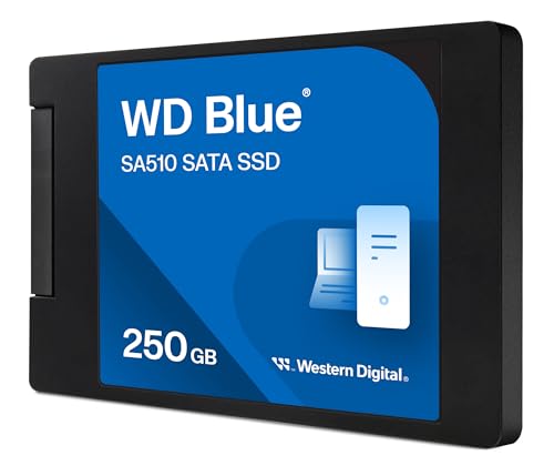 ウエスタンデジタル(Western Digital) WD Blue SATA SSD 内蔵 250GB 2.5インチ (読取り最大 555MB/s 書込み最大 440MB/s) PC メーカー保証5年 WDS250G3B0A-EC SA510 国内｜ネコサン商店
