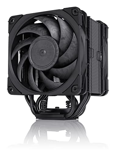 Noctua NH-U12A chromax.black, 120粍 シングル楼観 中央処理装置空調設備 (黒いこと)