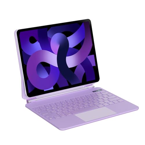 2024新型 マジックキーボード SUKEBON iPad 第10世代 キーボードケース 10.9インチ 日本技適認証取得 電量表示 トラックパッド付きスマートキーボード iPad 10 A2696 A2757 A2777 専用ケース 日本語配列|ネコサン商店