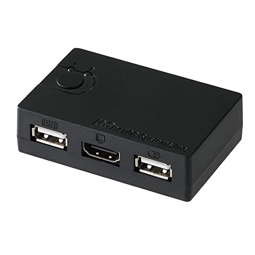ラトックシステム HDMI パソコン 切替器 2台用 RS-230UH パソコン 2台 モニター 1台 切り替え HDMI PC切替器 2台 ディスプレイ PC切替器 2台 HDMI PC切替器 HDMI 2台 CPU切替器 2台 HDMI CPU切替