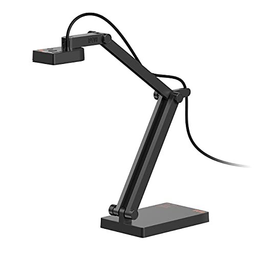 IPEVO V4K PRO 超 USB 書画カメラ AI音声向上マイク搭載。教室での視覚化、オンライン指導、在宅勤務、ストリーミングに最適。ノイズキャンセリング機能でクリアな音声を実現。