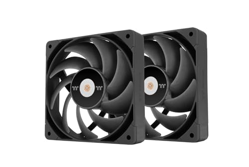 Thermaltake TOUGHFAN 14 Pro LEDなし 高回転 高風圧 5年保証モデル 2個パック CL-F160-PL14BL-A FN2013