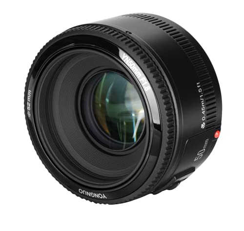 YONGNUO Canon YN50mm F1.8 単焦点レンズ キャノン EFマウント フルサイズ対応 標準レンズ