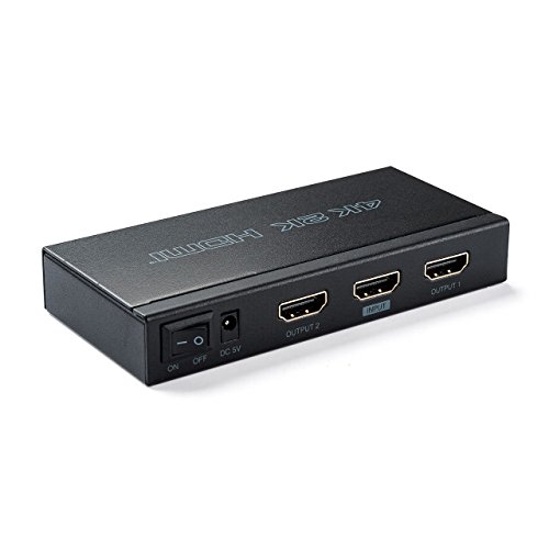サンワダイレクト HDMI分配器 1入力2出力 同時出力 4K / 60Hz 対応 HDCP2.2対応 400-VGA013