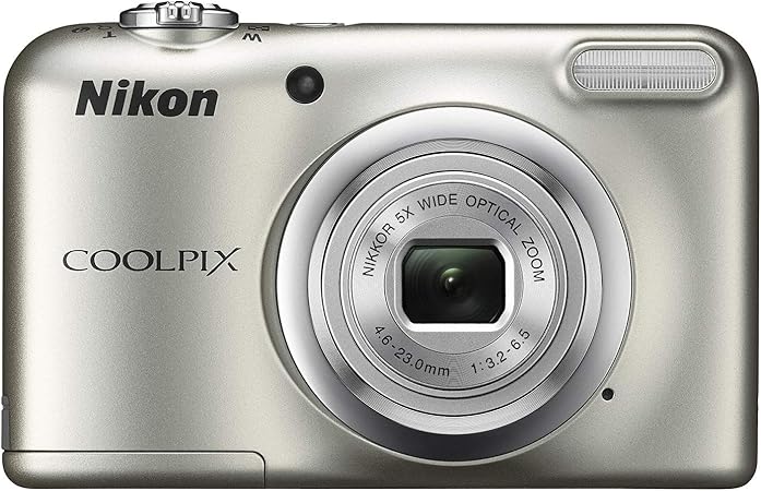 Nikon デジタル写真機 COOLPIX A10 しろがね色 光学5倍望遠レンズ 1614万絵素  蓄電池印字機  A10SL