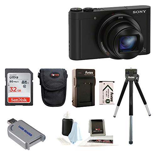 ソニー(SONY) コンパクトデジタルカメラ Cyber-shot DSC-WX500 黒いこと 光学望遠レンズ30倍(24-720粍) 180度モビール式液晶管する DSC-WX500 BC