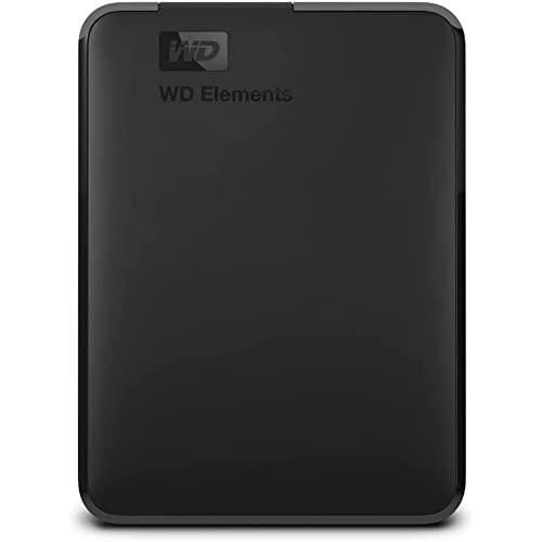 ウエスタンデジタル(Western Digital) WD ポータブルHDD 6TB USB3.0 ブラック WD Elements Portable 外付けハードディスク / メーカー2年保証 WDBHJS0060BBK-WESN 国内正規代理店品