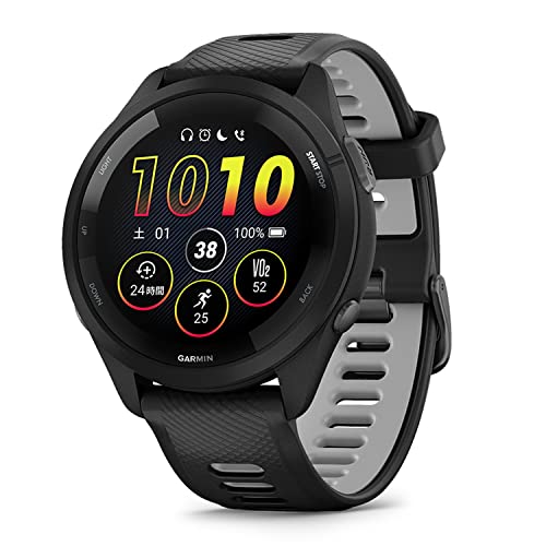 ガーミン(GARMIN) GPSランニングウォッチ Forerunner 265 Music Black  日本定まり品