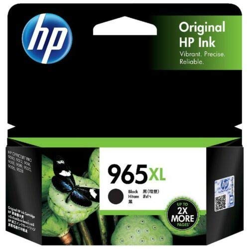 HP 965XL 完全無欠インキ薬莢 黒いこと 黒 引き揚げ 3JA84AA 国内置き目品