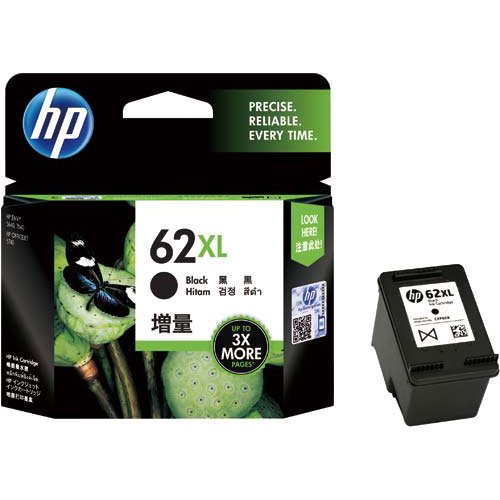 HP 完全無欠インキ HP62XL 黒(引き揚げ)2個