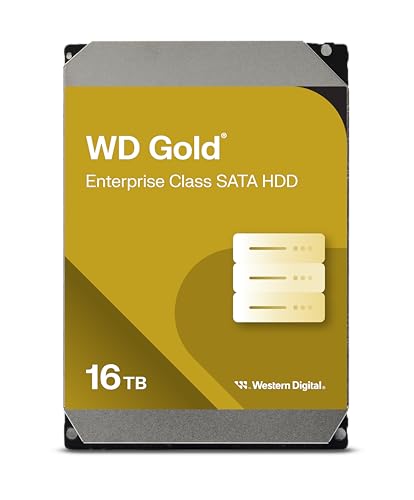Western Digital ウエスタンデジタル WD Gold 内蔵 HDD 固定ディスク 16結核症 HelioSeal 3.5in SATA 7200rpm 現ナマ512MB 会社組織 製造会社引きうける5年 WD161KRYZ-A