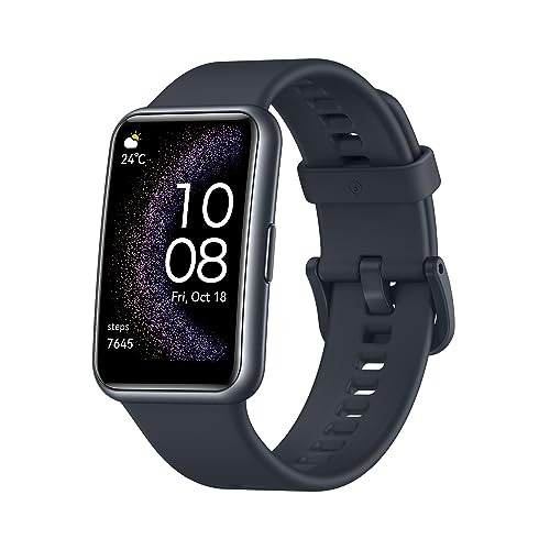 HUAWEI WATCH FIT Special Edition スマートウォッチ Android/iOS対応 大画面ディスプレイ GPS内蔵 急速充電 スターリーブラック 14,363円