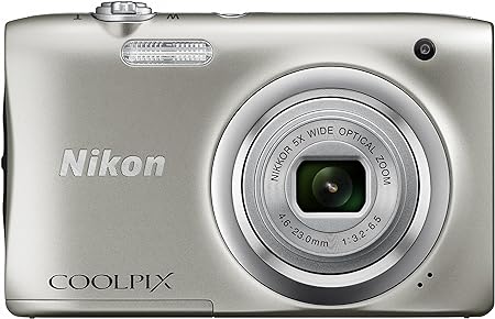 Nikon デジタル写真機 COOLPIX A100 光学5倍 2005万絵素 しろがね色 A100SL