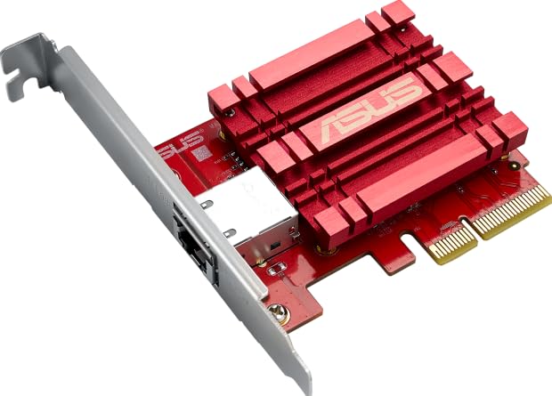 ASUS 5スピード(10G/5G/2.5G/1G/100Mbps) 対応 10GBase-T PCI Expressネットワークアダプター XG-C100C V3 / 国内正規代理店品