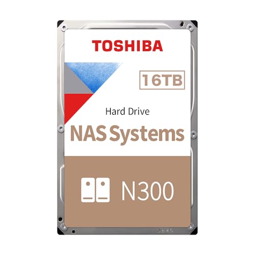 東芝 N300続きもの 3.5  NAS HDD 16結核症(CMR) 国内定め事代わりになる店品 3年引きうける 国内受け支える 打ちこわれる時の一斉に取り替えっこ相応う N300A16 - HDWG51GUZSVA 7,200rpm SATA 24x7 RV検出器積み上げる He詰め直す固定ディスク
