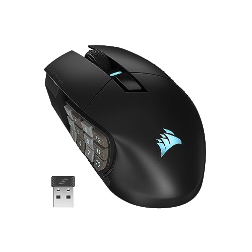 CORSAIR SCIMITAR ELITE WIRELESS 有線 無線電話繋ぎ合わせる相応う ゲーミングマウス CH-9314311-AP MS681