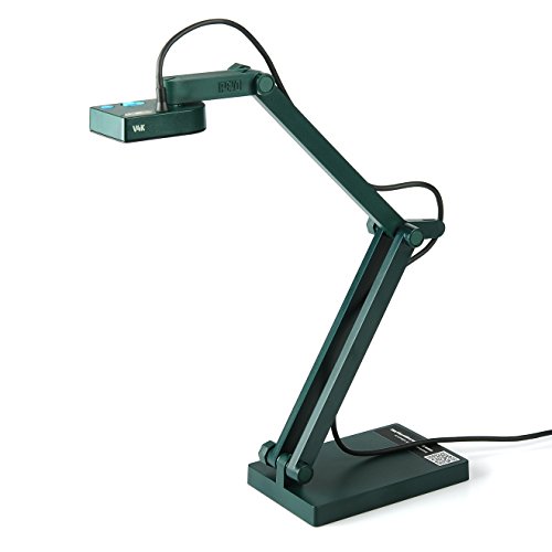 IPEVO 書画写真機 V4K 可視性角72  800万絵素 4K(UHD) USB繋ぎ合わせる 全指向性 マイクロホン 第一義的青写真
