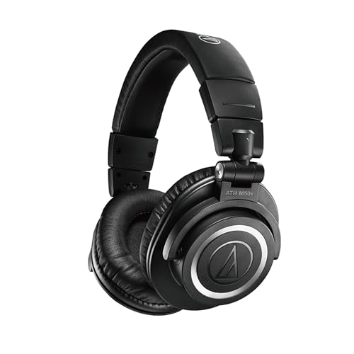 オーディオテクニカ ATH-M50xBT2 ワイヤレスヘッドホン ヘッドホン Bluetooth 有線 ヘッドフォン 45mm大口径ドライバー AAC LDAC 低遅延モード ビームフォーミングマイク Alex Fast Pair 50時間再生 マルチ 23,976円
