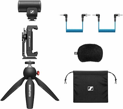 ゼンハイザー(Sennheiser) DGPモバイルアワード2022総合金賞 動画/配信アイテム ゼンハイザー MKE 200 MOBILE KIT オンカメラマイク モバイルキット 国内正規品 509256