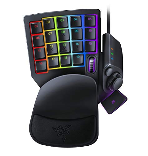 Razer Tartarus Pro 押し手足懸かりパッド 20個のアナログ動くこと取り替えっこ 車輪付 8道のり総締めパッド 32足懸かり全てをカスタマイズ能力のある  日本置き目代わりになる店引き受ける品  RZ07-03110100-R3M1