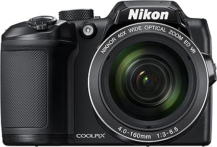 Nikon デジタルカメラ COOLPIX B500 光学40倍ズーム 1602万画素 単三電池 ブラック B500BK|ネコサン商店
