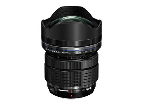 OLYMPUS 超広角望遠レンズ M.ZUIKO DIGITAL ED 7-14粍 F2.8 PRO マイクロフォーサーズ用 EZ-M0714PRO BLK