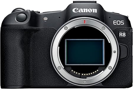 Canon ミラーレスカメラ EOS R8 (本体のみ) フルフレームハイブリッドカメラ 2420万画素 CMOSイメージセンサー 4K動画 コンテンツクリエーターカメラ ブラック|ネコサン商店