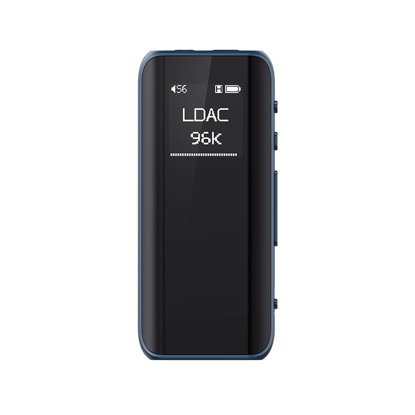 FIIO BTR15 日本国内正規品 シリアルナンバー付 Bluetooth レシーバー ブルートゥース USB DAC ヘッドホンアンプ aptX LL adaptive HD LDAC コーデック ワイヤレス (ダークブルー)